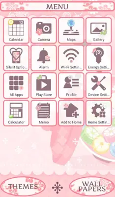 -Candy Cats- Theme +HOME android App screenshot 2